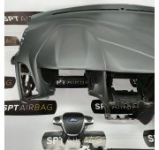 FORD FOCUS MK3 SALPICADERO TABLERO DE INSTRUMENTOS AIRBAG CONJUNTO CINTURONES DE SEGURIDAD