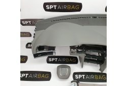 A6 C6 4F0 S-LINE SALPICADERO GRIS TABLERO DE INSTRUMENTOS AIRBAG CONJUNTO CINTURONES DE SEGURIDAD