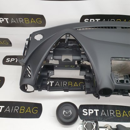 MAZDA 2 LIFT DASHBOARD AIRBAG KIT SEAT BELTS 2