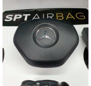 A KLASA W176 AMG KONSOLA DESKA ROZDZIELCZA AIRBAG PODUSZKI PASY