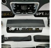 A KLASA W176 AMG KONSOLA DESKA ROZDZIELCZA AIRBAG PODUSZKI PASY