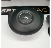 A KLASA W176 AMG LIFT KONSOLA DESKA ROZDZIELCZA AIRBAG PODUSZKI