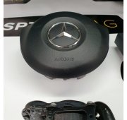 A KLASA W176 AMG LIFT KONSOLA DESKA ROZDZIELCZA AIRBAG PODUSZKI PASY