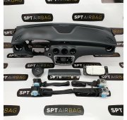 A KLASA W176 LIFT KONSOLA DESKA ROZDZIELCZA AIRBAG PODUSZKI PASY