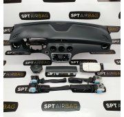 A KLASA W176 KONSOLA DESKA ROZDZIELCZA AIRBAG PODUSZKI PASY