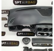 A KLASA W176 KONSOLA DESKA ROZDZIELCZA AIRBAG PODUSZKI PASY