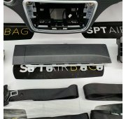 A KLASA W176 KONSOLA DESKA ROZDZIELCZA AIRBAG PODUSZKI PASY