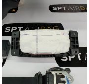 A KLASA W176 KONSOLA DESKA ROZDZIELCZA AIRBAG PODUSZKI PASY