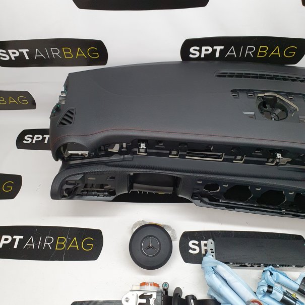 CLA W118 KONSOLA DESKA ROZDZIELCZA AIRBAG...