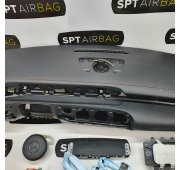 CLA W118 KONSOLA DESKA ROZDZIELCZA AIRBAG PODUSZKI PASY KURTYNY