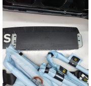 CLA W118 KONSOLA DESKA ROZDZIELCZA AIRBAG PODUSZKI PASY KURTYNY