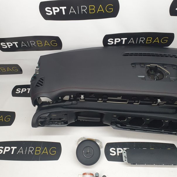 CLA W118 KONSOLA DESKA ROZDZIELCZA AIRBAG...