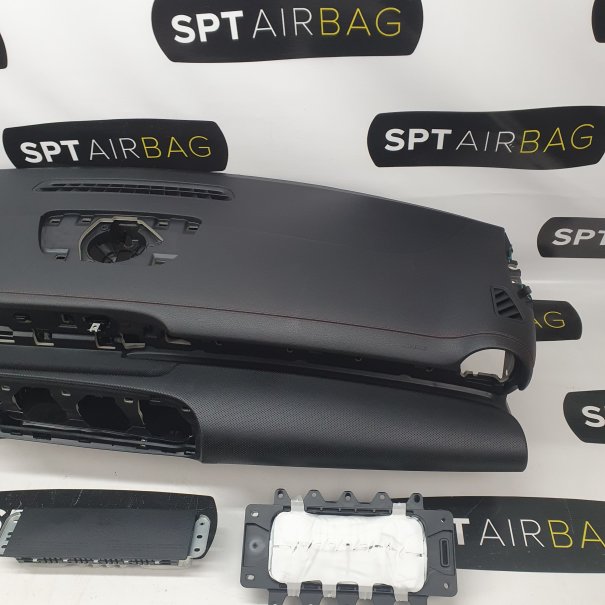 CLA W118 KONSOLA DESKA ROZDZIELCZA AIRBAG...