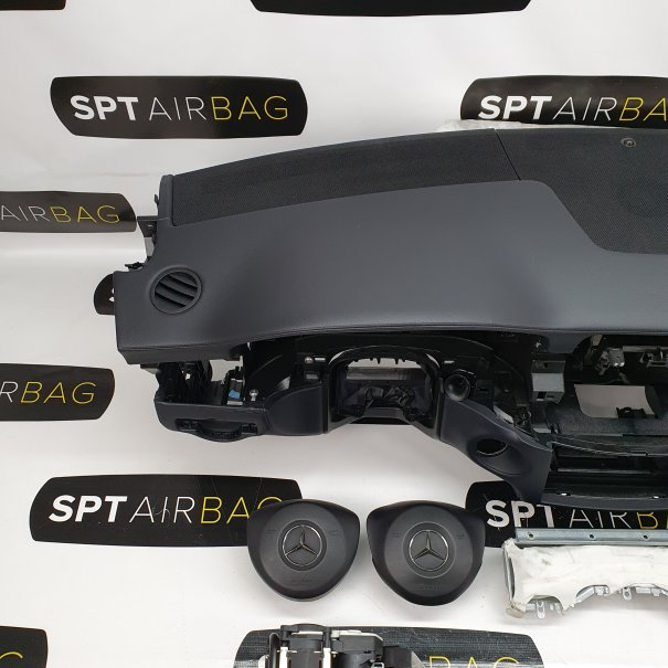 CLS W218 KONSOLA DESKA ROZDZIELCZA AIRBAG...