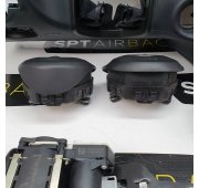 CLS W218 KONSOLA DESKA ROZDZIELCZA AIRBAG PODUSZKI PASY