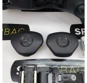 CLS W218 CRUSCOTTO AIRBAG SET CINTURE DI SICUREZZA