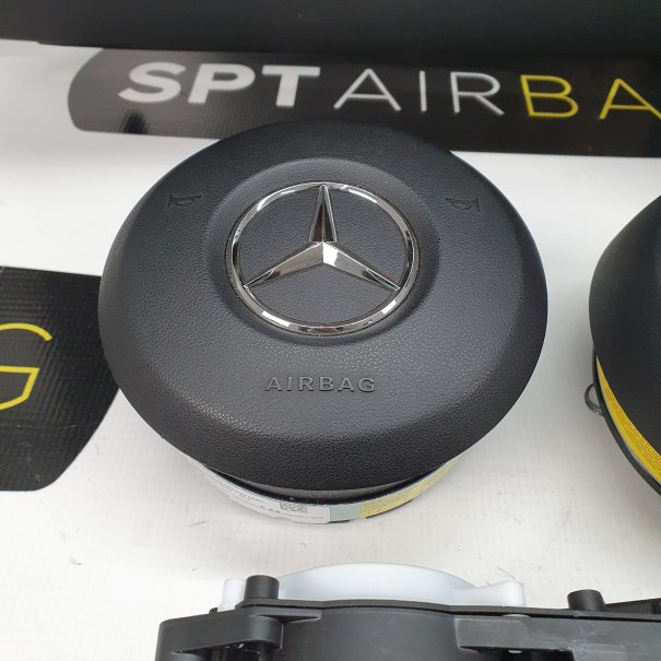 EQC DASHBOARD AIRBAG KIT SEAT BELTS