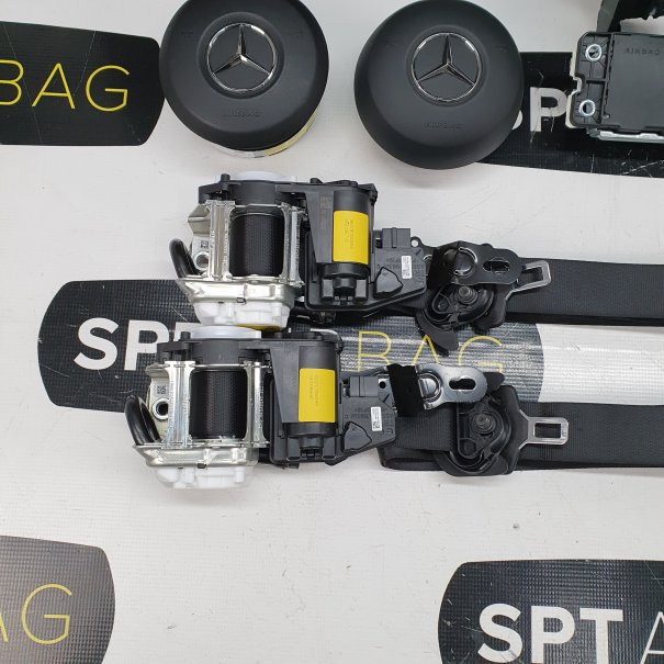 EQC DASHBOARD AIRBAG KIT SEAT BELTS