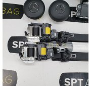 EQC DASHBOARD AIRBAG KIT SEAT BELTS