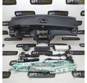 GLC W253 KONSOLA DESKA ROZDZIELCZA AIRBAG PODUSZKI PASY KURTYNY