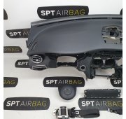 GLC W253 KONSOLA DESKA ROZDZIELCZA AIRBAG PODUSZKI PASY KURTYNY