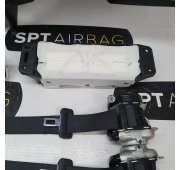 GLC W253 KONSOLA DESKA ROZDZIELCZA AIRBAG PODUSZKI PASY KURTYNY