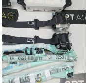 GLC W253 KONSOLA DESKA ROZDZIELCZA AIRBAG PODUSZKI PASY KURTYNY