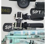 GLC W253 KONSOLA DESKA ROZDZIELCZA AIRBAG PODUSZKI PASY KURTYNY