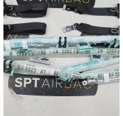 GLC W253 KONSOLA DESKA ROZDZIELCZA AIRBAG PODUSZKI PASY KURTYNY