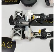 GLS X167 AMG SALPICADERO TABLERO DE INSTRUMENTOS AIRBAG CONJUNTO CINTURONES DE SEGURIDAD