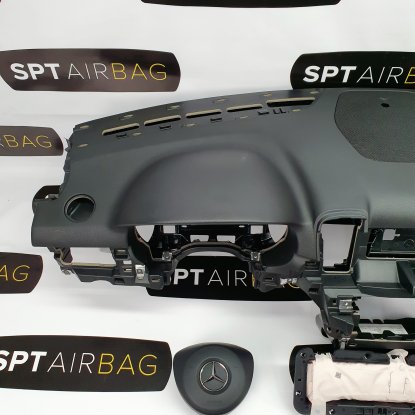 GLS X167 DASHBOARD AIRBAG SET VEILIGHEIDSRIEMEN 2