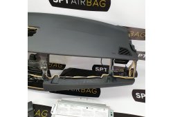 X5 E70 KONSOLA DESKA ROZDZIELCZA AIRBAG PODUSZKI NAPINACZE