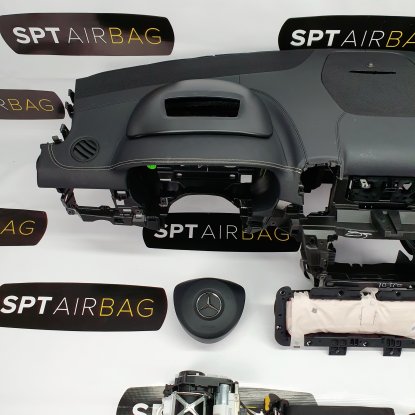 GLS X167 DASHBOARD AIRBAG SET VEILIGHEIDSRIEMEN 2