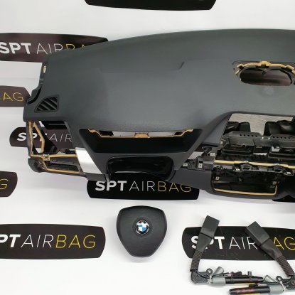 X6 E71 CRUSCOTTO AIRBAG SET PRETENSIONATORI 2