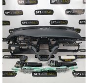 V-KLASA W447 SALPICADERO TABLERO DE INSTRUMENTOS AIRBAG CONJUNTO CINTURONES DE SEGURIDAD CORTINAS DE AIRE