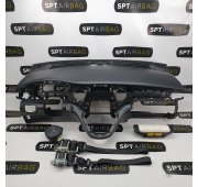 V-KLASA W447 SALPICADERO TABLERO DE INSTRUMENTOS AIRBAG CONJUNTO CINTURONES DE SEGURIDAD