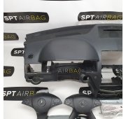 C KLASA W204 TABLEAU DE BORD AIRBAG ENSEMBLE CEINTURES DE SÉCURITÉ