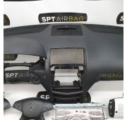 C KLASA W204 TABLEAU DE BORD AIRBAG ENSEMBLE CEINTURES DE SÉCURITÉ