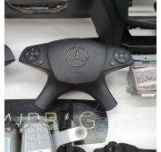 C KLASA W204 TABLEAU DE BORD AIRBAG ENSEMBLE CEINTURES DE SÉCURITÉ