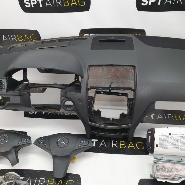 C KLASA W204 ARMATURENBRETT AIRBAG KIT...