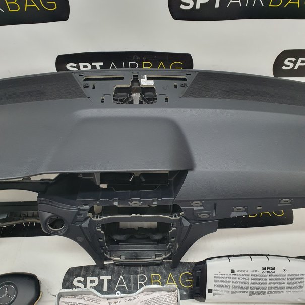 C KLASA W204 LIFT LCI DASHBOARD AIRBAG KIT SEAT...
