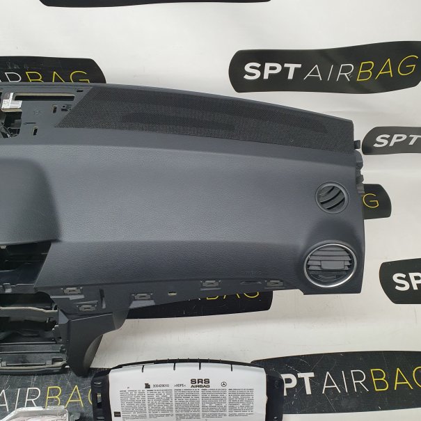 C KLASA W204 LIFT LCI DASHBOARD AIRBAG KIT SEAT...