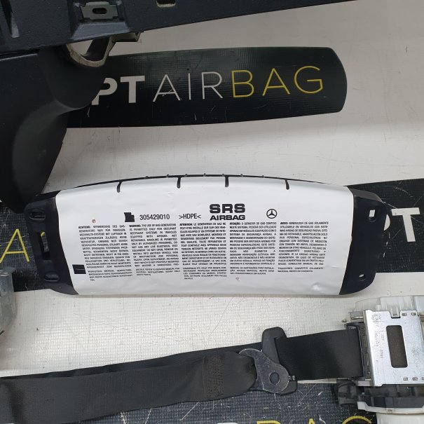 C KLASA W204 LIFT LCI DASHBOARD AIRBAG KIT SEAT...