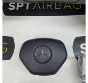 C KLASA W204 LIFT LCI DASHBOARD AIRBAG KIT SEAT BELTS