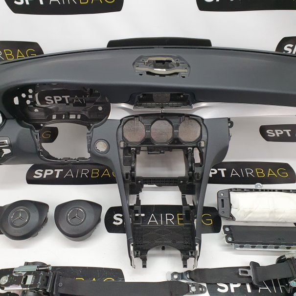 C KLASA W205 AUTOMAT CRUSCOTTO AIRBAG SET...