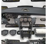 C KLASA W205 AUTOMAT CRUSCOTTO AIRBAG SET CINTURE DI SICUREZZA