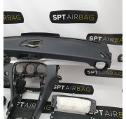 C KLASA W205 AUTOMAT CRUSCOTTO AIRBAG SET CINTURE DI SICUREZZA