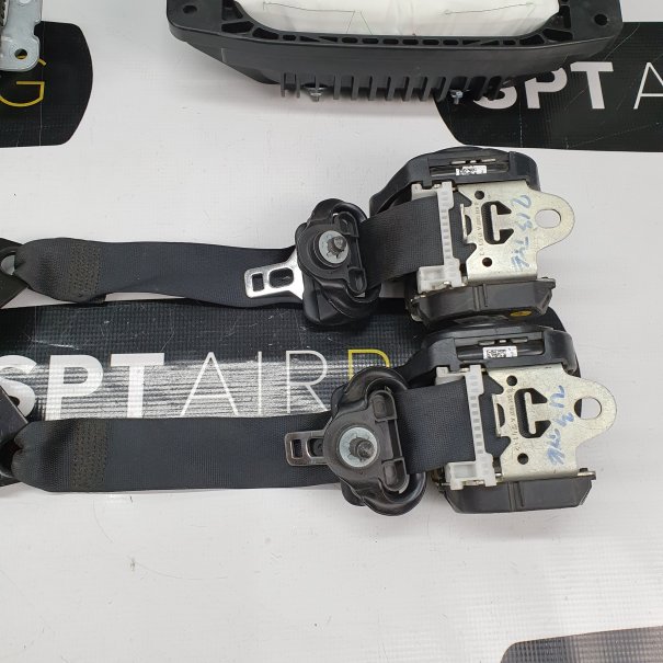 KLASA E W213 CRUSCOTTO AIRBAG SET CINTURE DI...