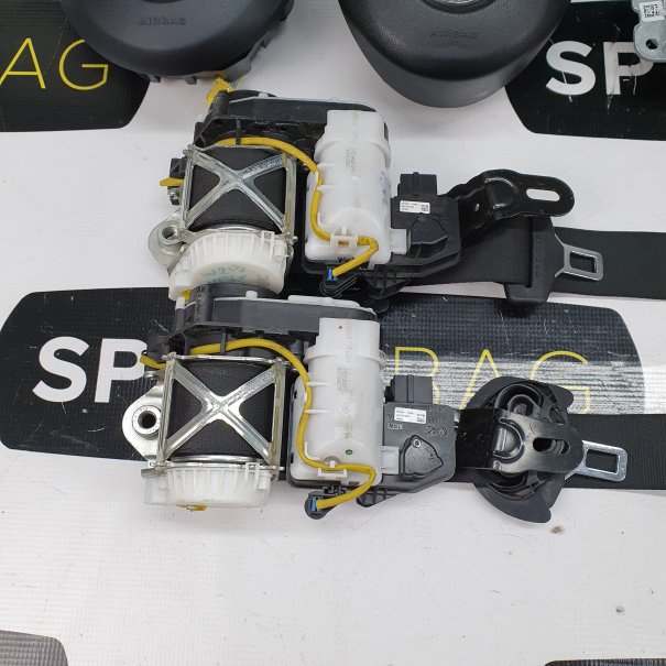 KLASA E W213 CRUSCOTTO AIRBAG SET CINTURE DI...