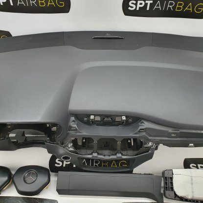 KLASA B W246 DASHBOARD AIRBAG SET VEILIGHEIDSRIEMEN 2